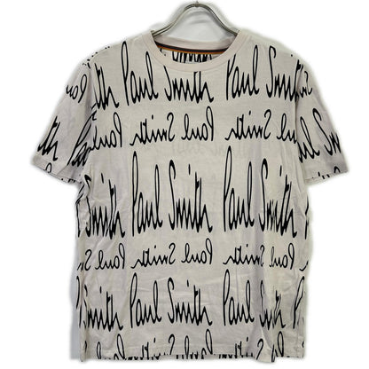PaulSmith ポールスミス 203525 202U オフ ロゴプリント 半袖 Tシャツ トップス