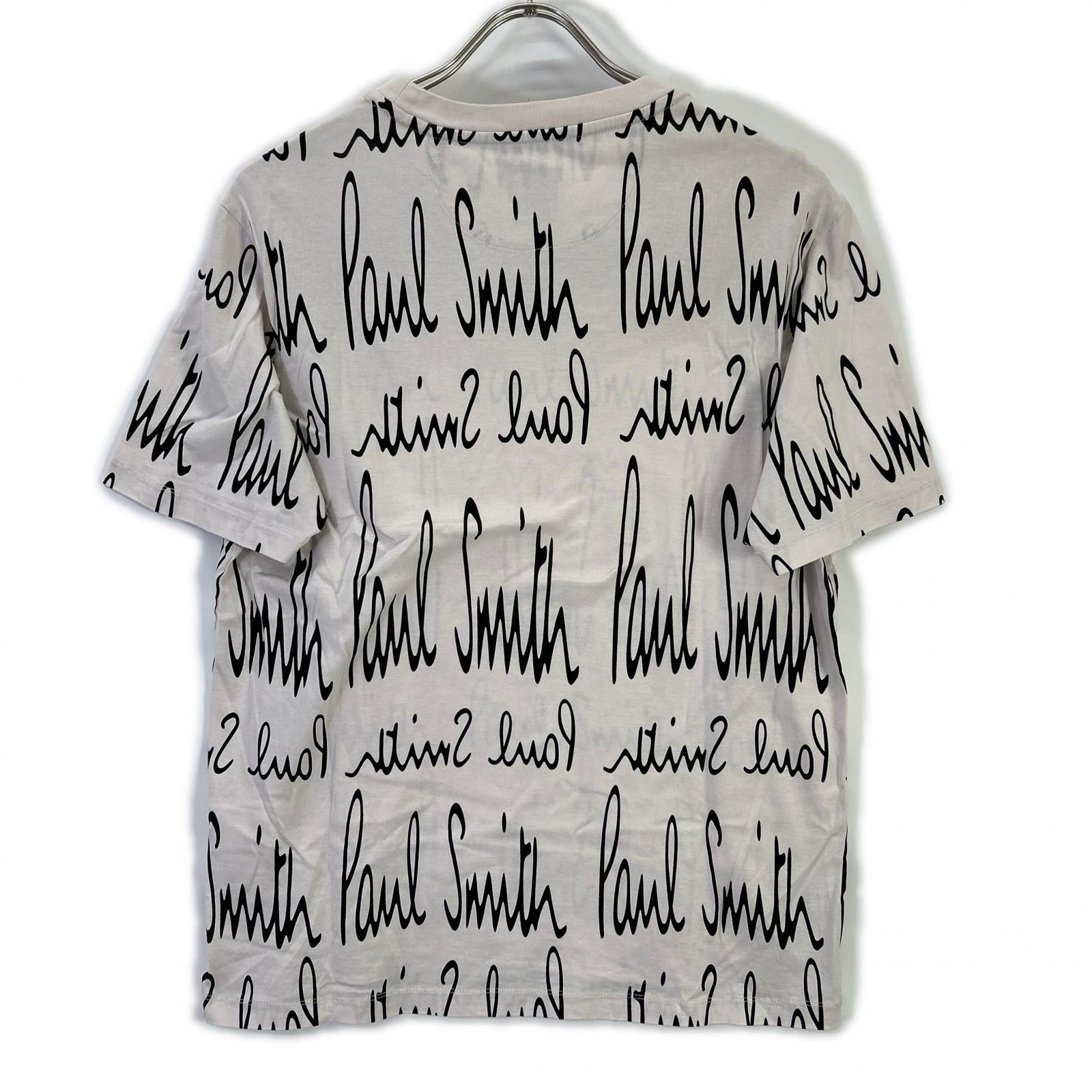 PaulSmith ポールスミス 203525 202U オフ ロゴプリント 半袖 Tシャツ トップス