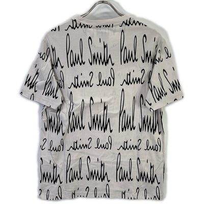 PaulSmith ポールスミス 203525 202U オフ ロゴプリント 半袖 Tシャツ トップス
