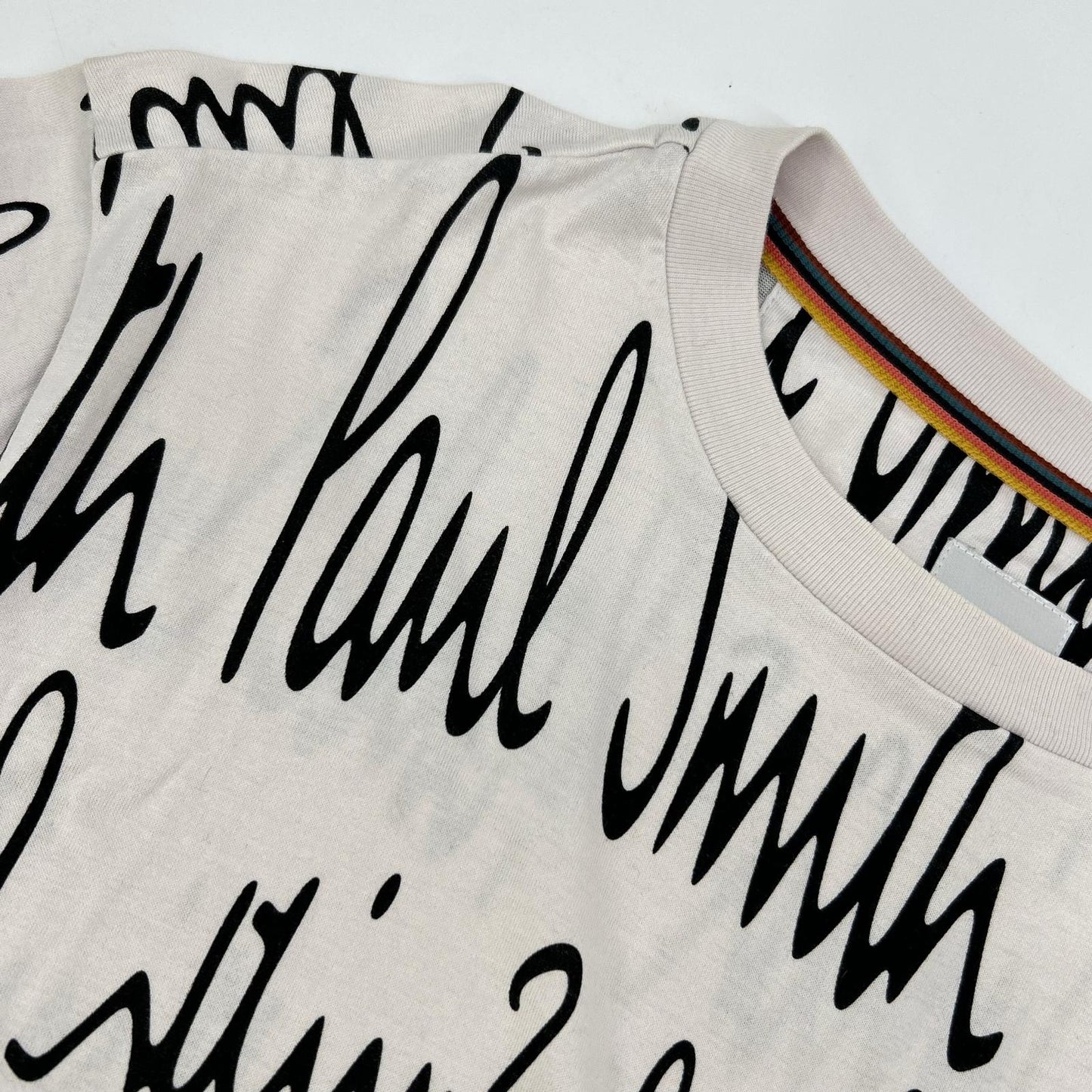 PaulSmith ポールスミス 203525 202U オフ ロゴプリント 半袖 Tシャツ トップス