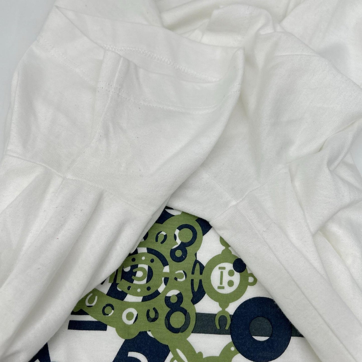 HERMES エルメス ホワイト ハローミスターファリエール プリント Tシャツ トップス