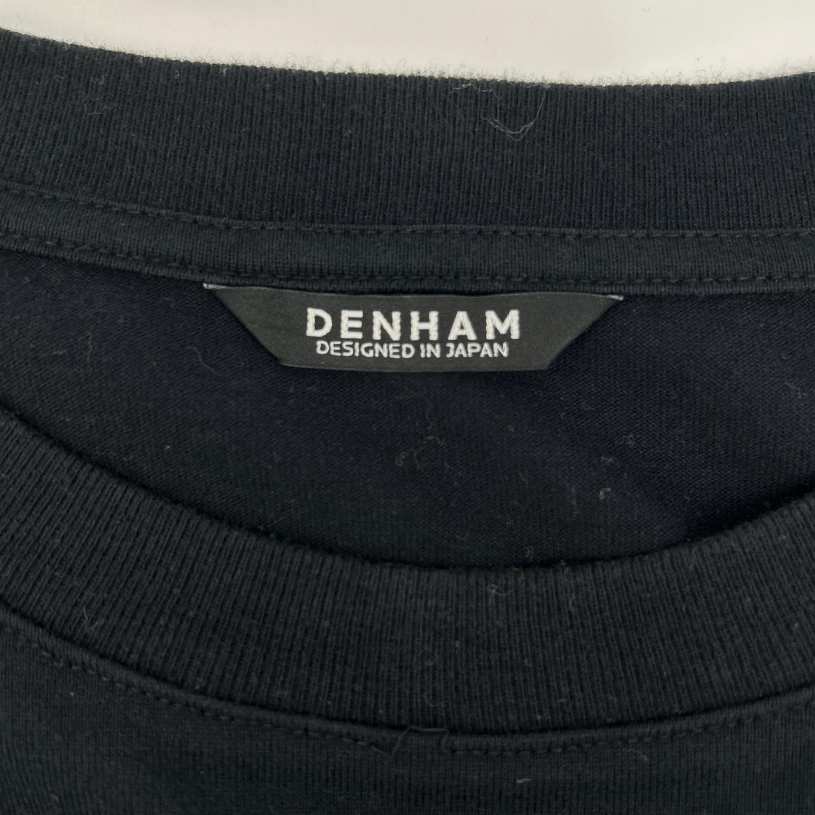 DENHAM デンハム 01-24-09-52-402 ネイビー CHAIN LS カットソー トップス