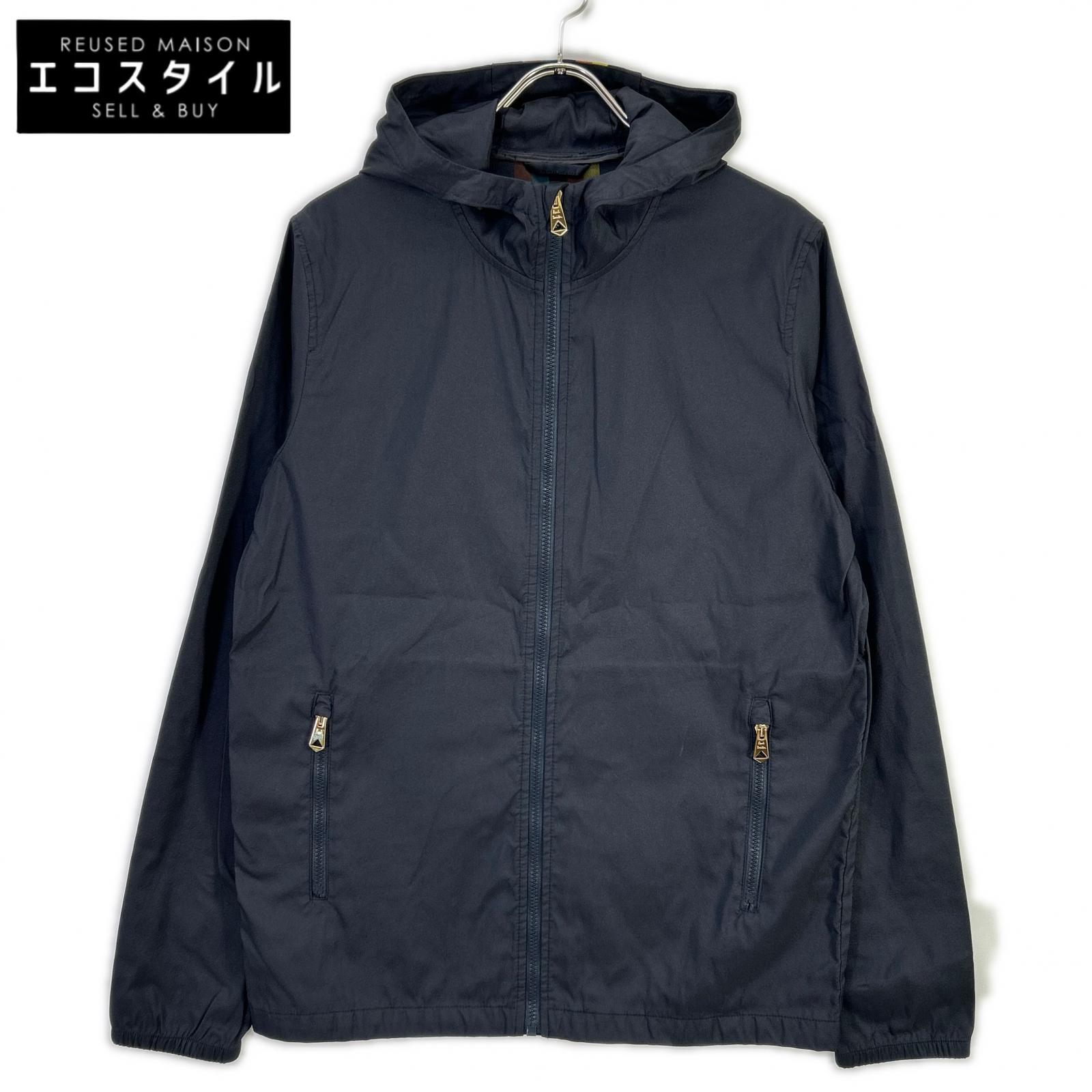 PaulSmith ポールスミス 113112 960DT ネイビー ナイロン パーカー トップス