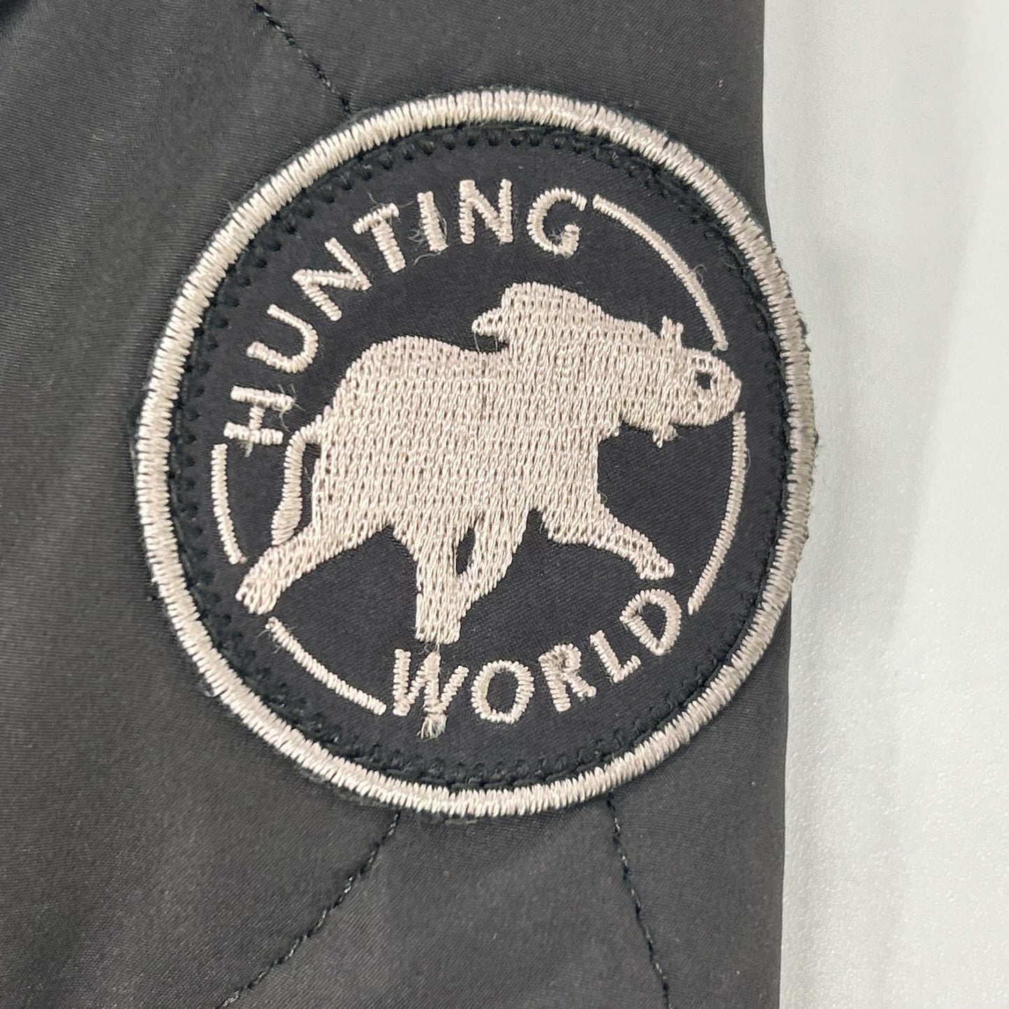 HUNTING WORLD ハンティングワールド 72BC05 ブラック ナイロン 中綿キルティング ジャケット ジャケット