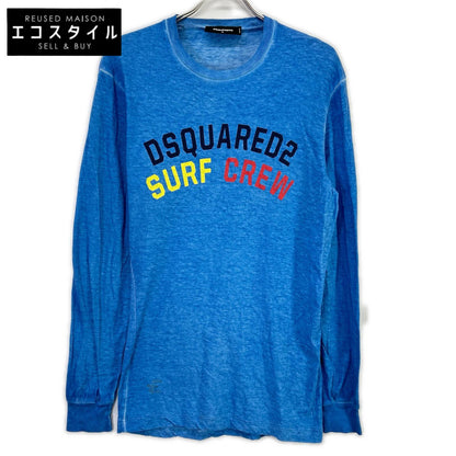 DSQUARED2 ディースクエアード S74GD0079 S21995 ブルー SURF CREW トップス