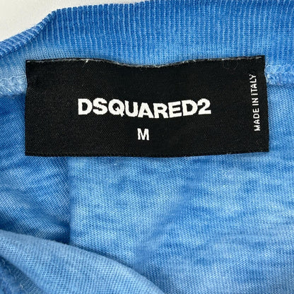 DSQUARED2 ディースクエアード S74GD0079 S21995 ブルー SURF CREW トップス