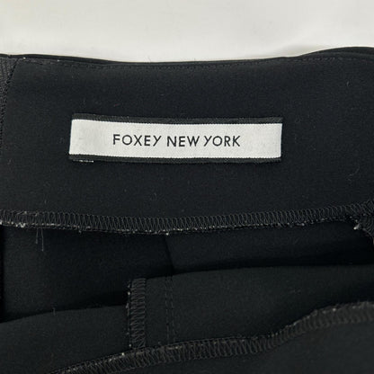FOXEY NEW YORK フォクシーニューヨーク 32461 ブラック イリプスフレアー タック ミニスカート スカート