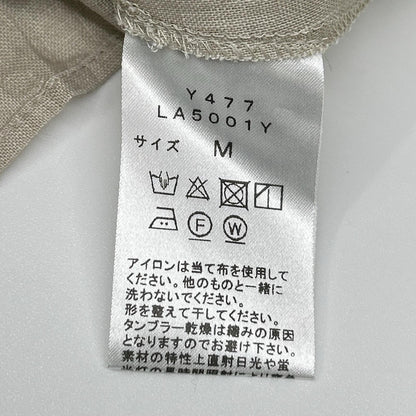 three dots スリードッツ LA5001Y アイボリー リネン100 キャミソール ワンピース ワンピース