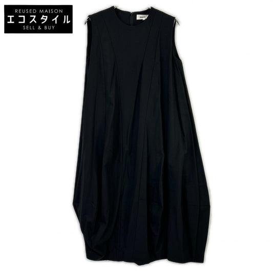 ENFOLD エンフォルド 300CA933-2820 ブラック コクーンバルーンワンピース ワンピース
