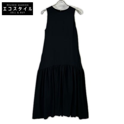 SALON adam et rope サロン アダムエロペ SHE-28130-B ブラック ノースリーブワンピース ワンピース