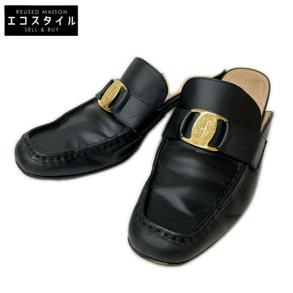 SalvatoreFerragamo サルバトーレフェラガモ Salvatore Ferragamo BOUTIQUE サルヴァトーレフェラガモブティック 74978 ガンチーニ レザー ミュール シューズ