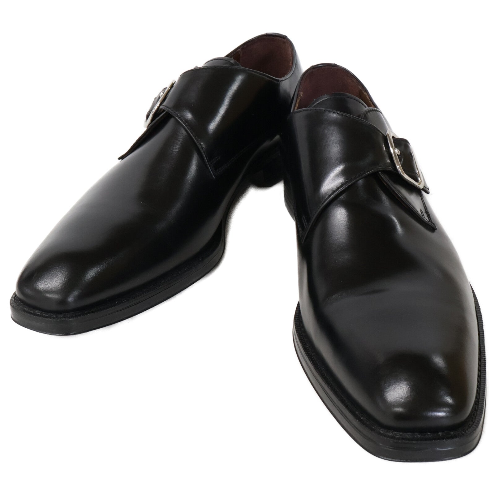 GIANCARLO MORELLI Giancarlo Morelli 【Excellent condition】GM01244 leather monk-strap shoes