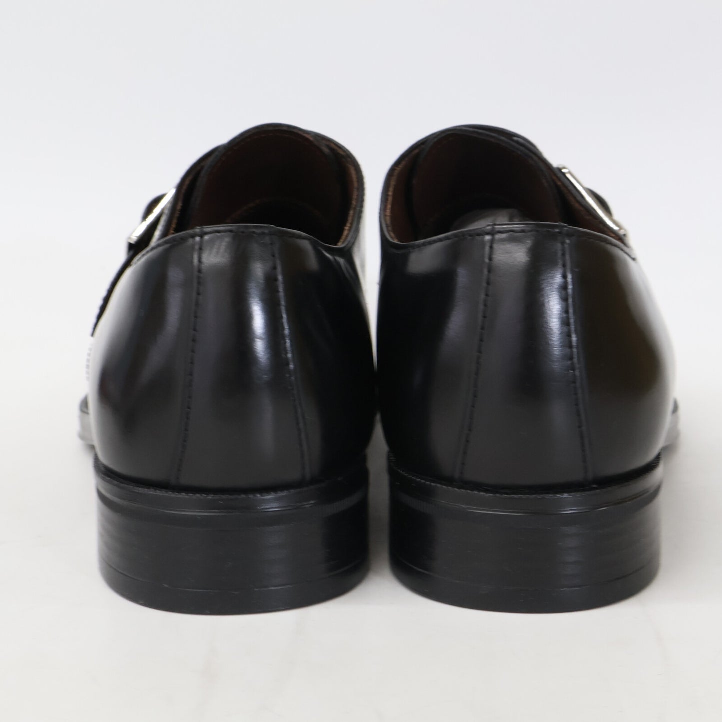 GIANCARLO MORELLI Giancarlo Morelli 【Excellent condition】GM01244 leather monk-strap shoes