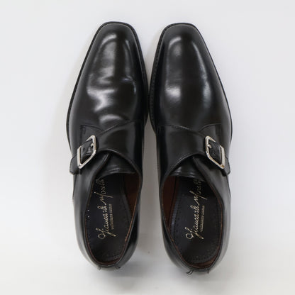 GIANCARLO MORELLI Giancarlo Morelli 【Excellent condition】GM01244 leather monk-strap shoes