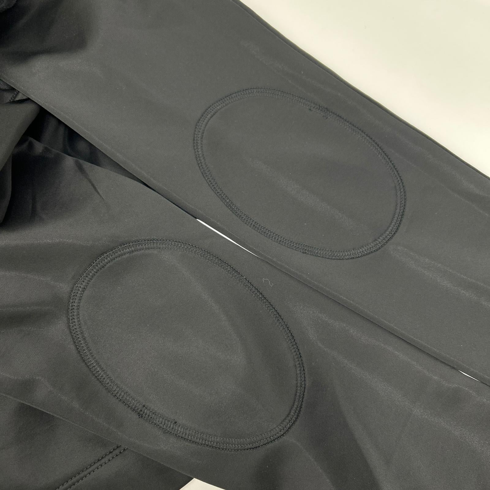 PRADA プラダ 34384 ブラック 10年 JERSEY RASO エルボーパッチ カーディガン トップス