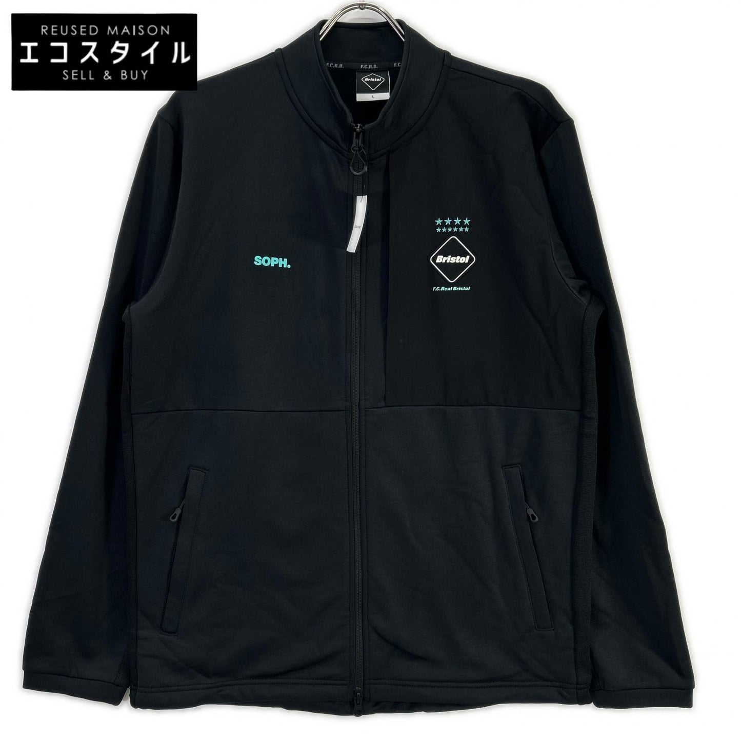 F.C.Real Bristol エフシーリアルブリストル FCRB-212052 21AW ブラック PDK JACKET トップス