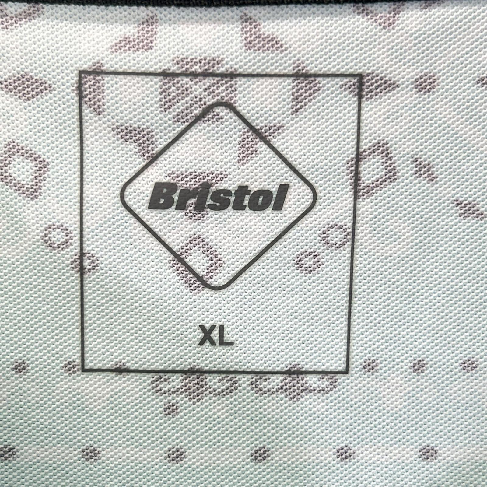 F.C.Real Bristol エフシーリアルブリストル FCRB-23036 グリーン ペイズリー ポロシャツ トップス