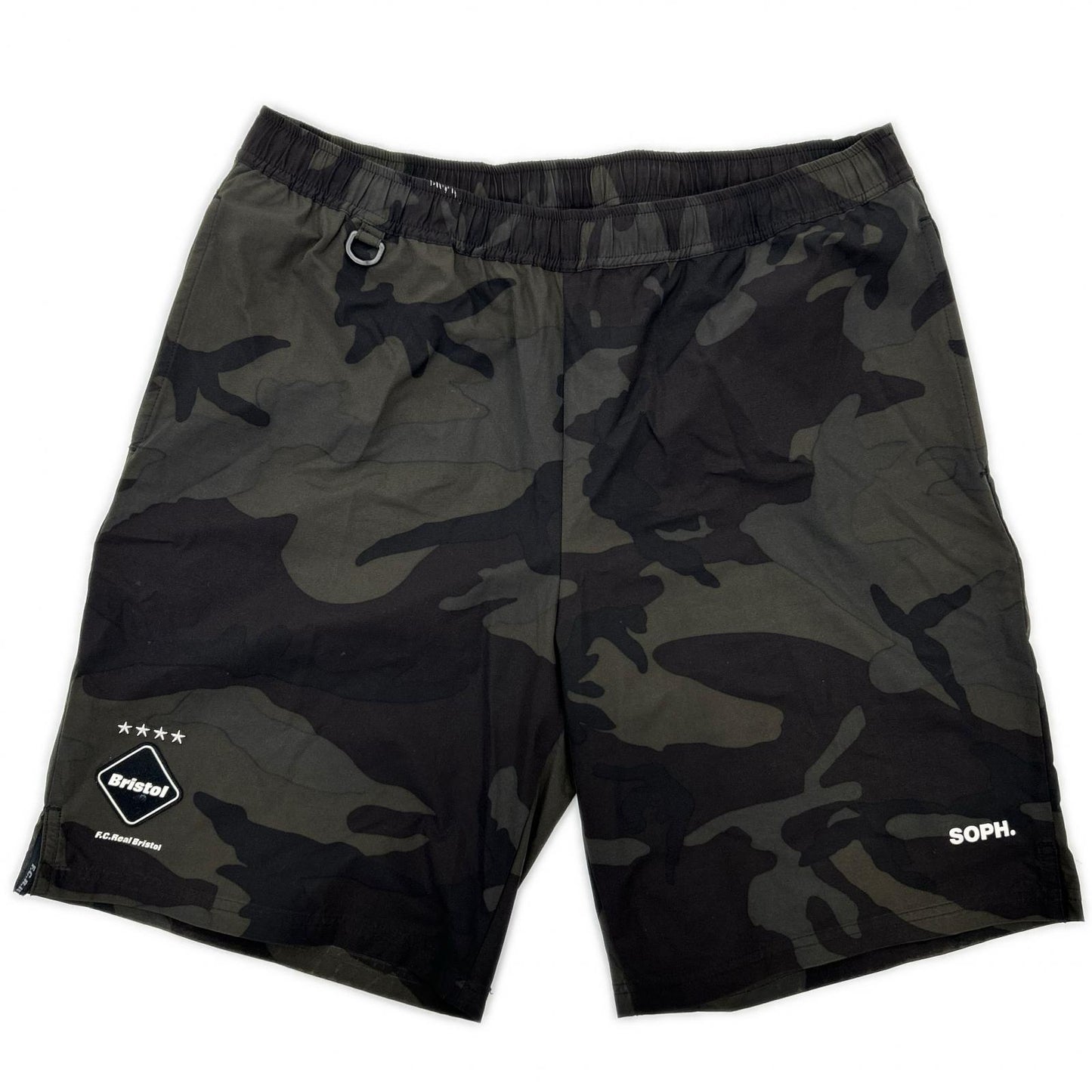 F.C.Real Bristol エフシーリアルブリストル カーキ CAMOUFLAGE PRACTICE SHORTS パンツ ボトムス