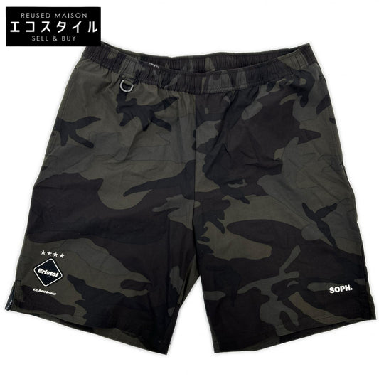 F.C.Real Bristol エフシーリアルブリストル カーキ CAMOUFLAGE PRACTICE SHORTS パンツ ボトムス