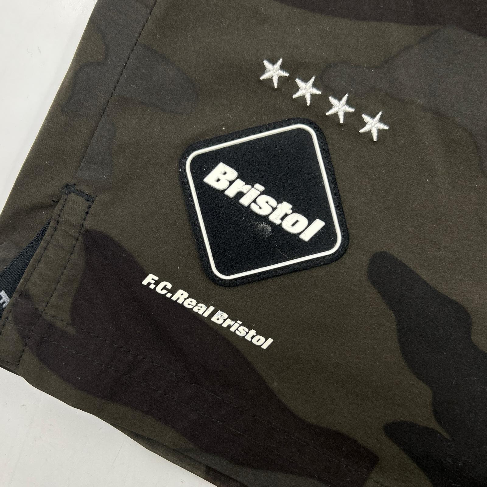 F.C.Real Bristol エフシーリアルブリストル カーキ CAMOUFLAGE PRACTICE SHORTS パンツ ボトムス
