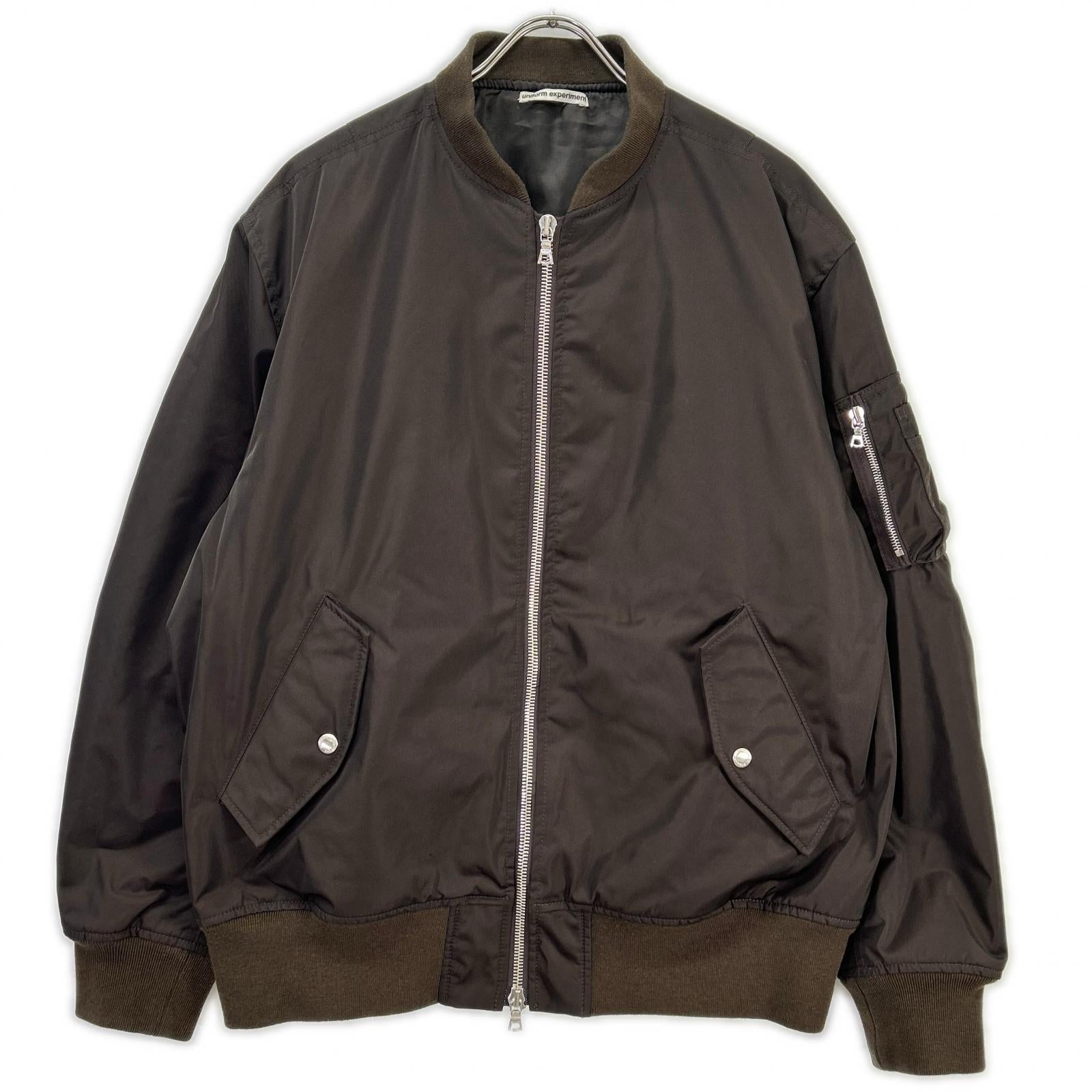 uniform experiment ユニフォームエクスペリメント UE-242000 ブラウン FLIGHT JACKET ジャケット