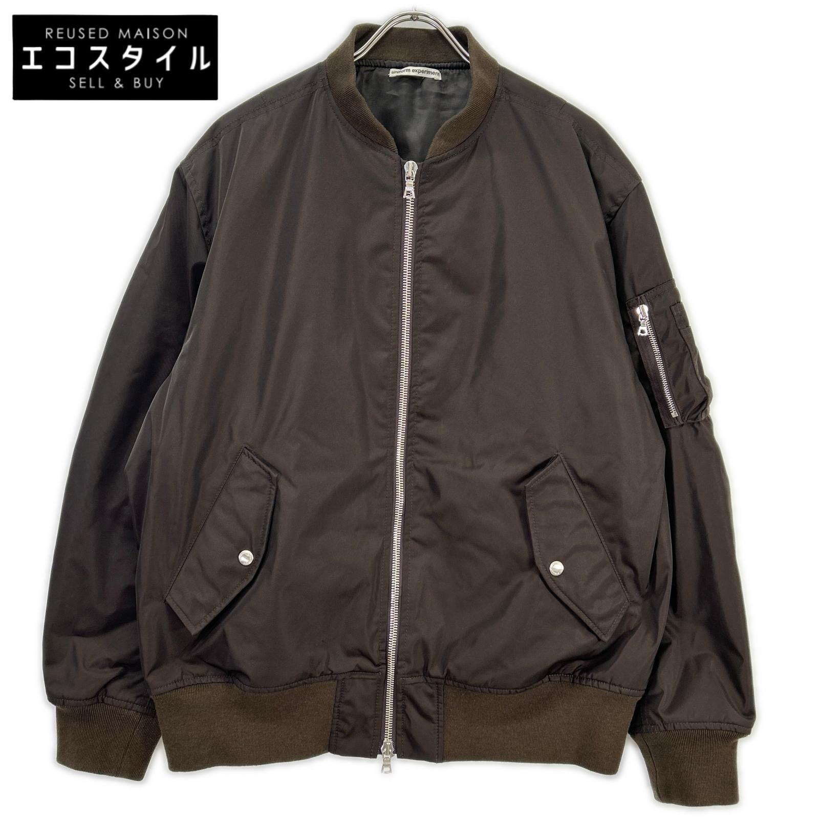 uniform experiment ユニフォームエクスペリメント UE-242000 ブラウン FLIGHT JACKET ジャケット
