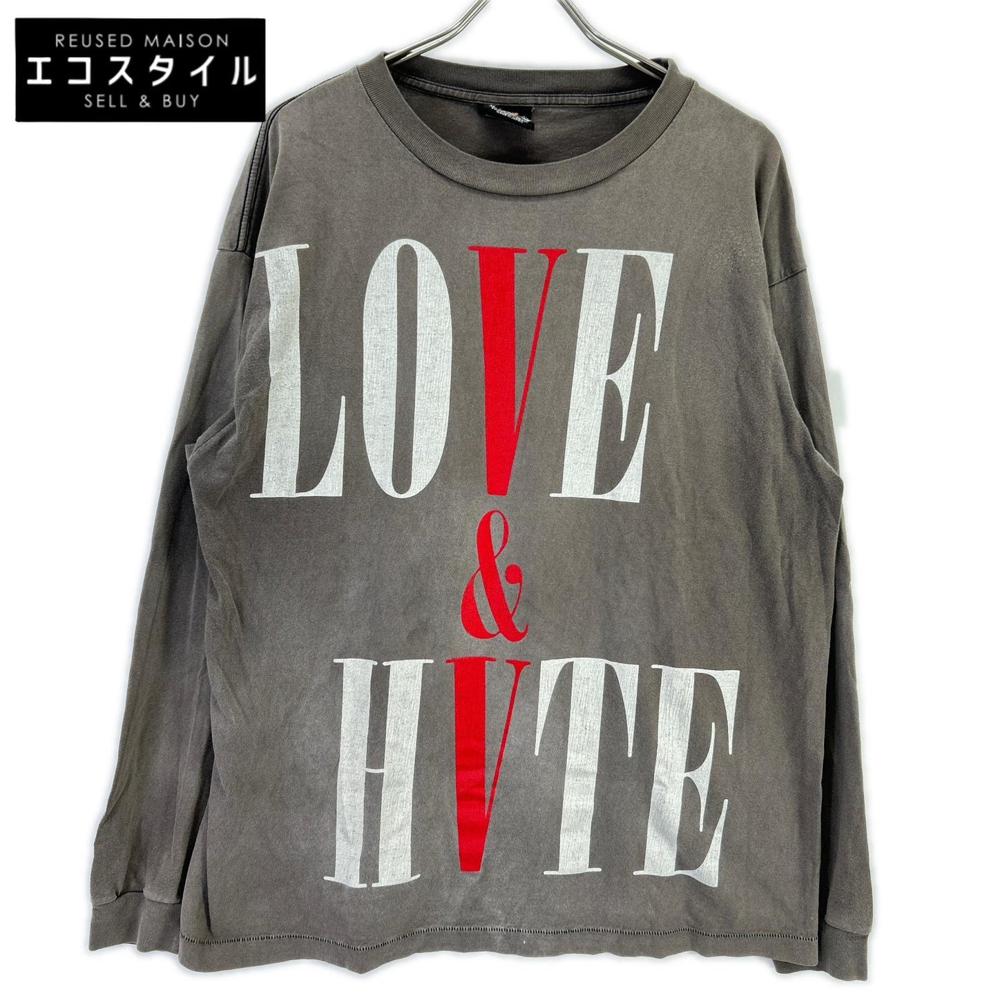 SAINT MICHAEL セントマイケル SM-S22-0000-068 LS TEE VLONE 長袖Tシャツ トップス