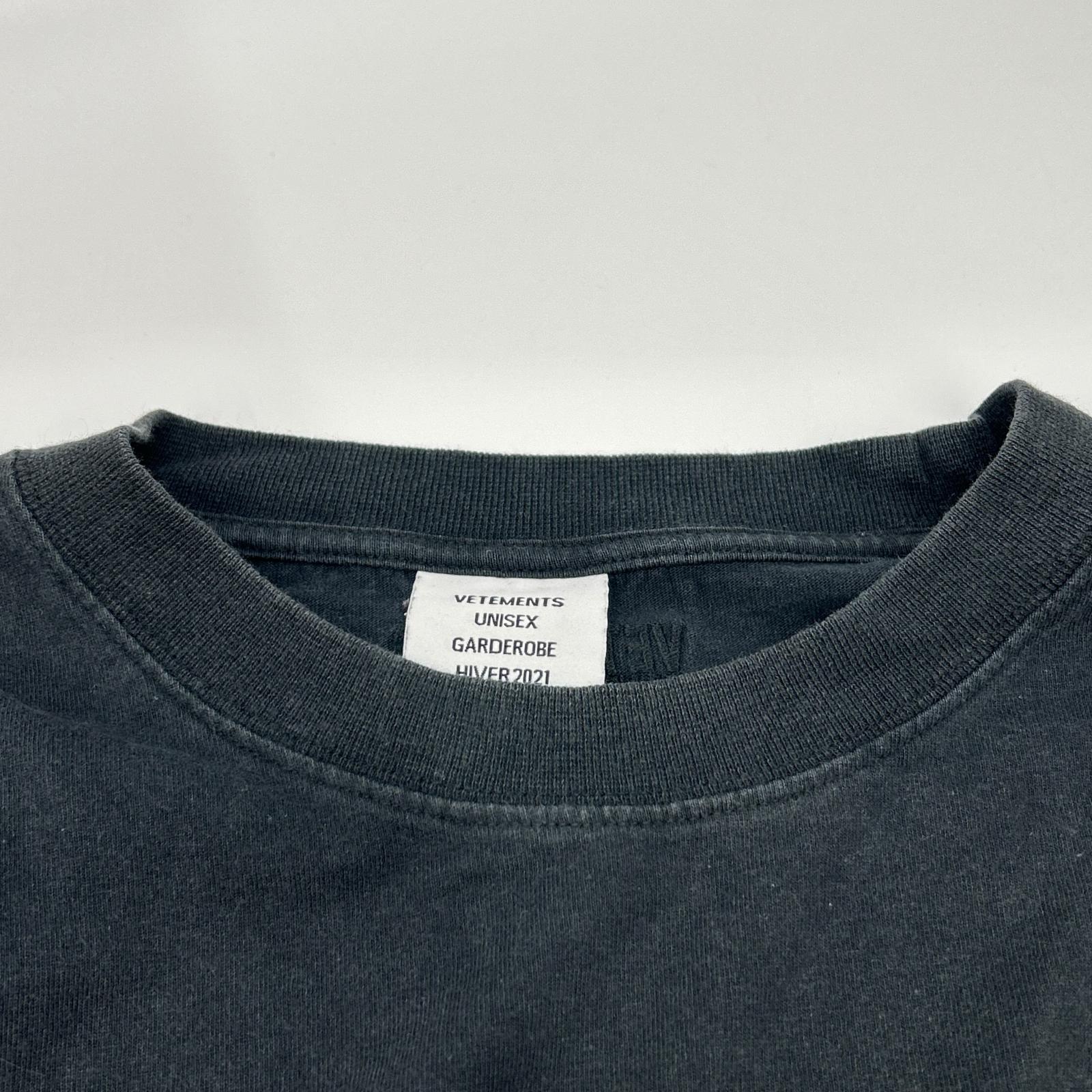 VETEMENTS ヴェトモン UAH21TR612 The World Motorhead ロングスリーブTシャツ トップス
