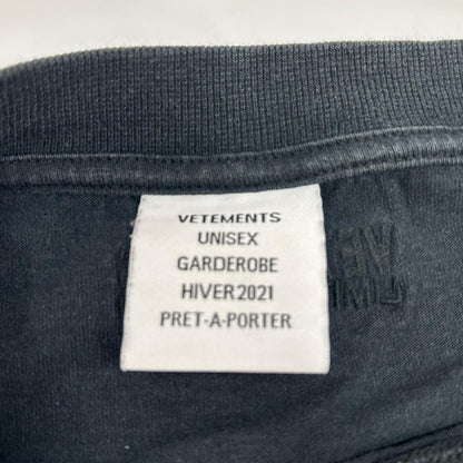 VETEMENTS ヴェトモン UAH21TR612 The World Motorhead ロングスリーブTシャツ トップス