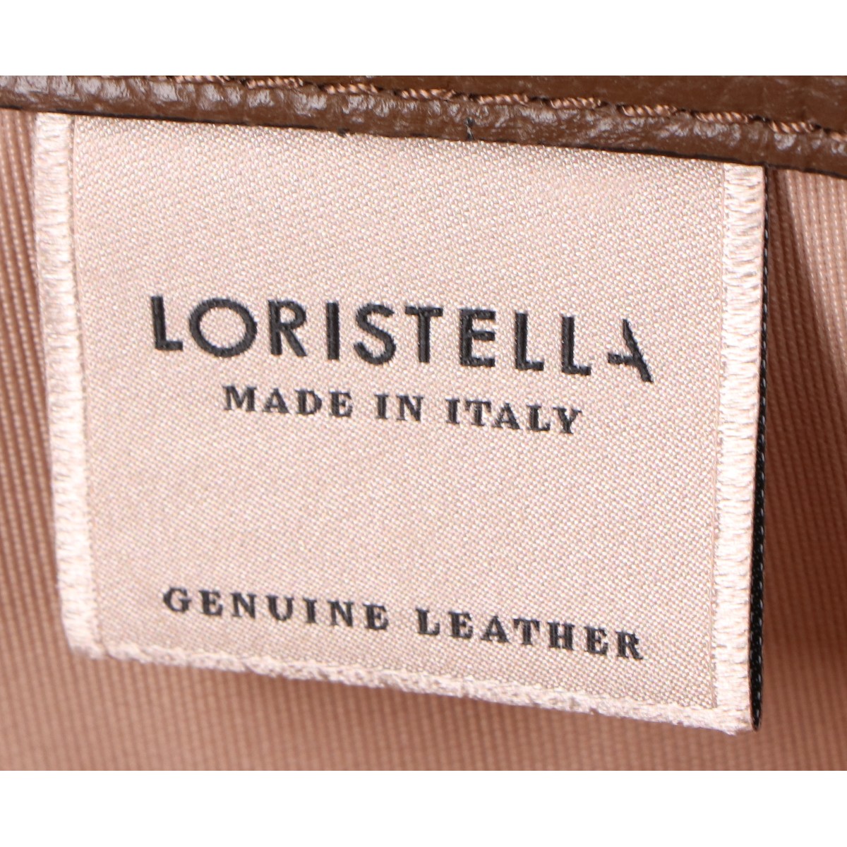 LORISTELLA ロリステッラ キャンバス/レザー フラップ 2WAY トートバッグ