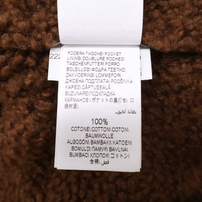 BRUNELLO CUCINELLI ブルネロクチネリ 【美品/国内正規】MPMCL1886 シープスキン ムートン ジップアップ ブルゾン ジャケット