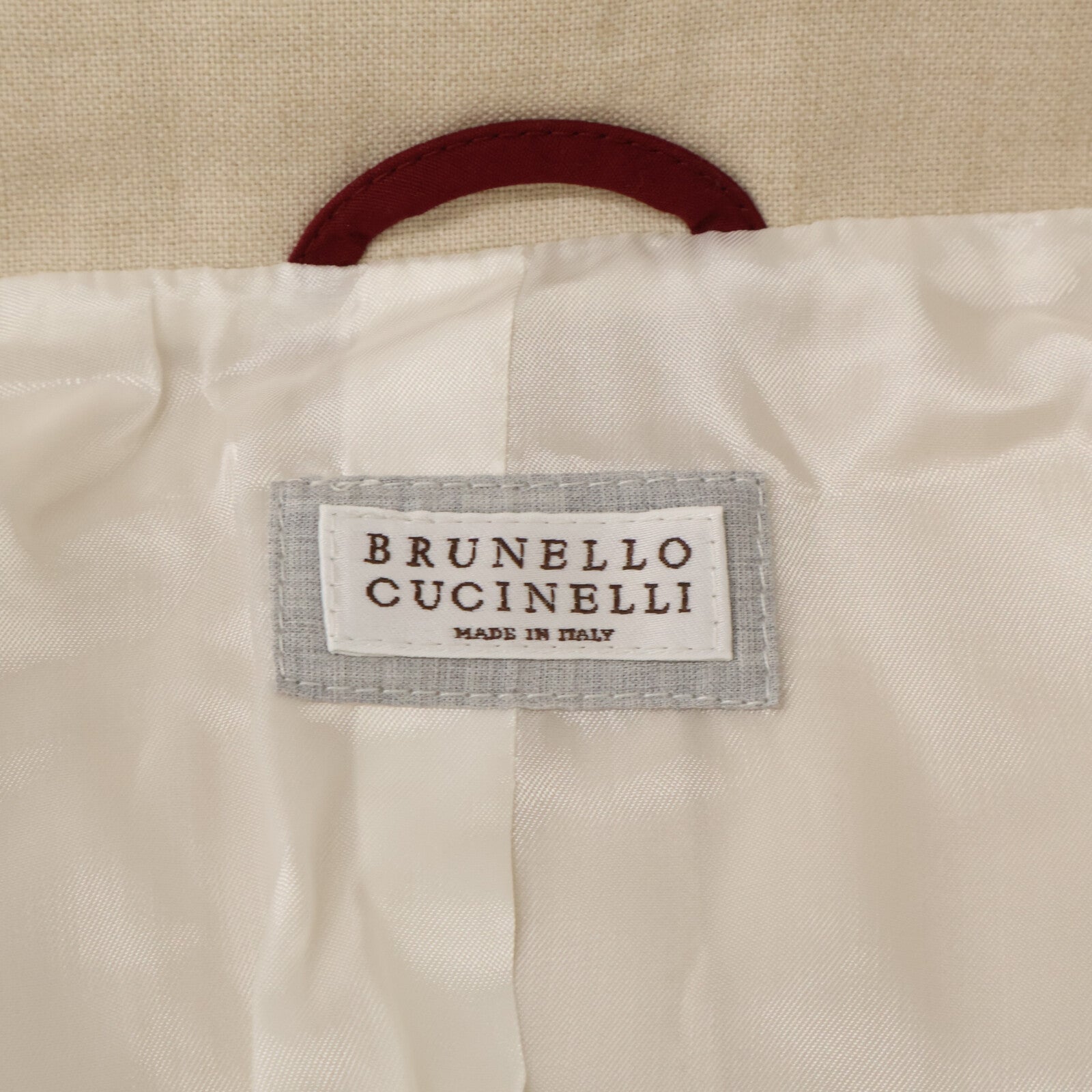 BRUNELLO CUCINELLI Brunello Cucinelli [Like New/Official Domestic Product] MW4946874 Linen×Wool Safari Jacket