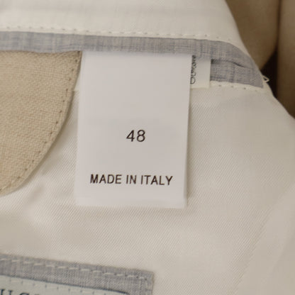 BRUNELLO CUCINELLI Brunello Cucinelli [Like New/Official Domestic Product] MW4946874 Linen×Wool Safari Jacket