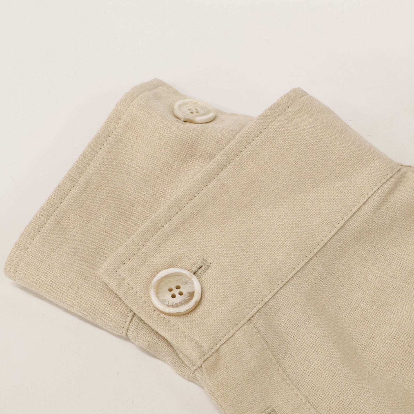 BRUNELLO CUCINELLI Brunello Cucinelli [Like New/Official Domestic Product] MW4946874 Linen×Wool Safari Jacket