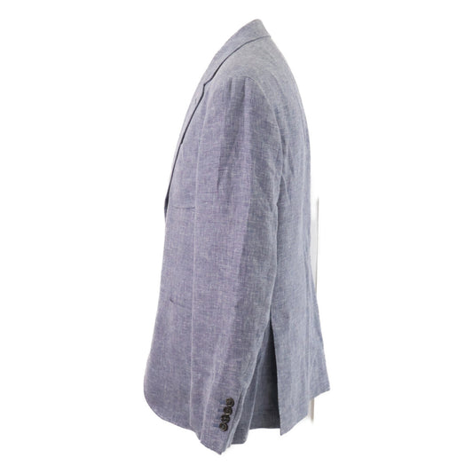 BRUNELLO CUCINELLI ブルネロクチネリ 【国内正規】MD4957BND リネンｘウールｘシルク 段返り3Bテーラード ジャケット