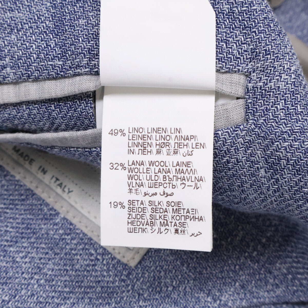 BRUNELLO CUCINELLI ブルネロクチネリ 【国内正規】MD4957BND リネンｘウールｘシルク 段返り3Bテーラード ジャケット