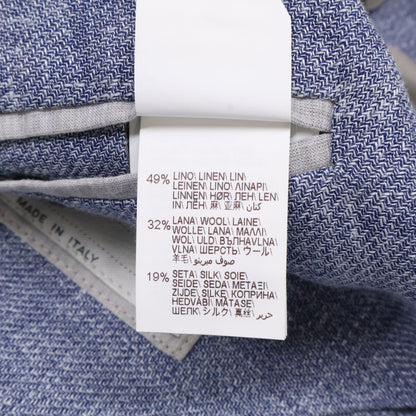 BRUNELLO CUCINELLI ブルネロクチネリ 【国内正規】MD4957BND リネンｘウールｘシルク 段返り3Bテーラード ジャケット