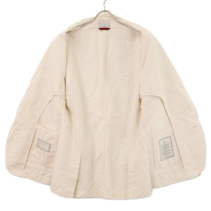 BRUNELLO CUCINELLI ブルネロクチネリ 【美品/国内正規/23年製】M291D6181P リネンｘコットン 段返り3Bテーラード ジャケット