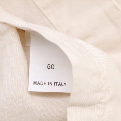 BRUNELLO CUCINELLI ブルネロクチネリ 【美品/国内正規/23年製】M291D6181P リネンｘコットン 段返り3Bテーラード ジャケット