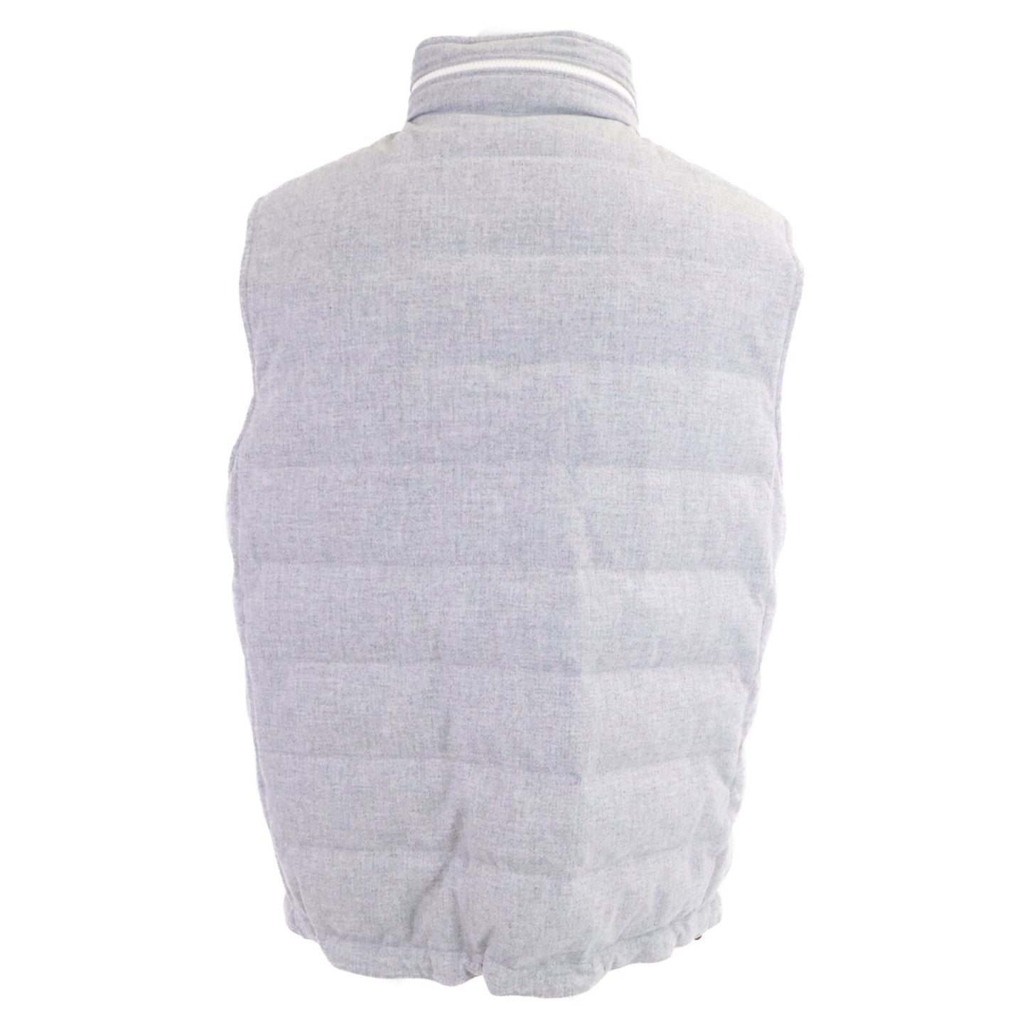 BRUNELLO CUCINELLI ブルネロクチネリ 【美品/国内正規/23年製】MM4851714 ウールｘシルクｘカシミヤ ダウン ベスト