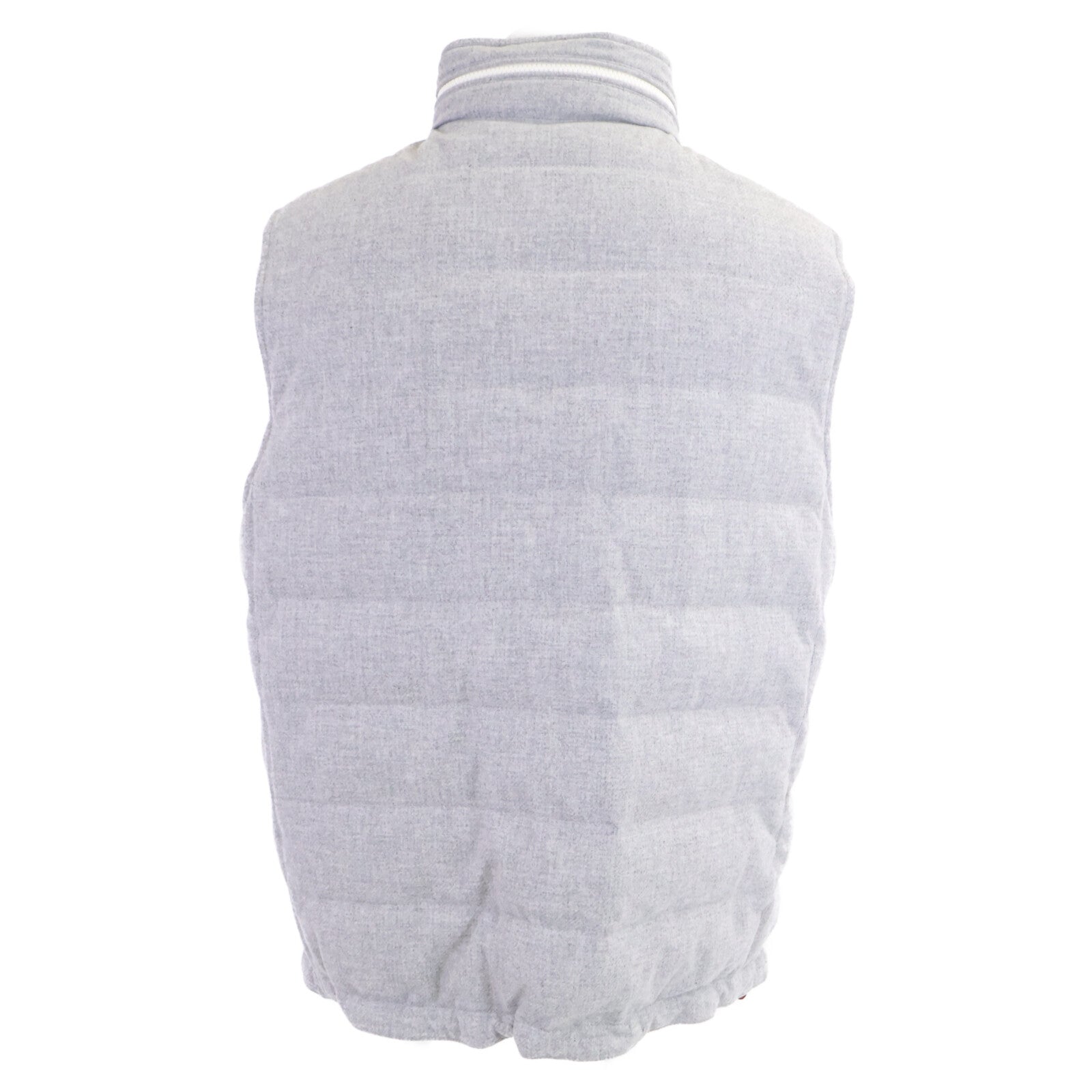 BRUNELLO CUCINELLI ブルネロクチネリ 【美品/国内正規/23年製】MM4851714 ウールｘシルクｘカシミヤ ダウン ベスト