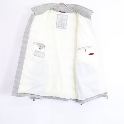 BRUNELLO CUCINELLI ブルネロクチネリ 【美品/国内正規/23年製】MM4851714 ウールｘシルクｘカシミヤ ダウン ベスト