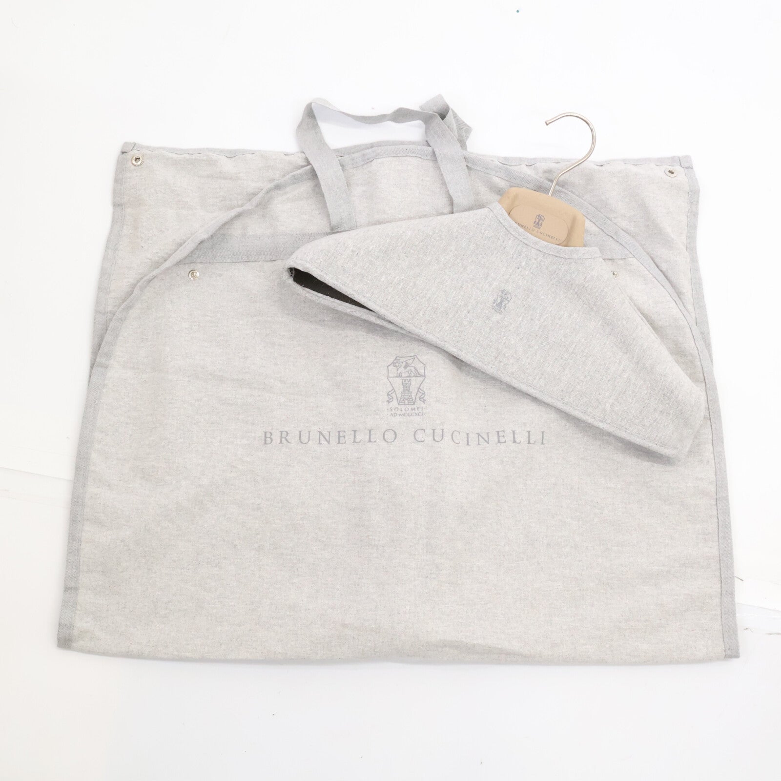 BRUNELLO CUCINELLI ブルネロクチネリ 【美品/国内正規/23年製】MM4851714 ウールｘシルクｘカシミヤ ダウン ベスト