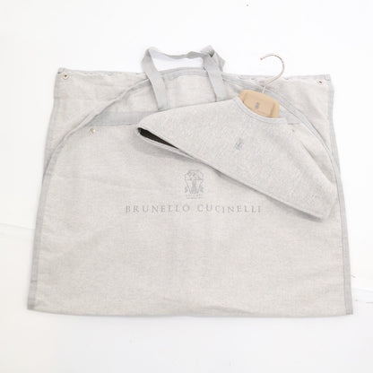 BRUNELLO CUCINELLI ブルネロクチネリ 【美品/国内正規/23年製】MM4851714 ウールｘシルクｘカシミヤ ダウン ベスト