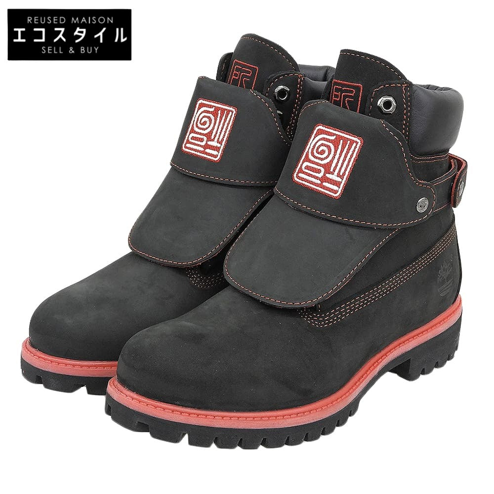 Timberland ティンバーランド 新品同様 40周年記念リミテッドコレクション プレミアム ブーツ メンズ ブラック 8インチ シューズ