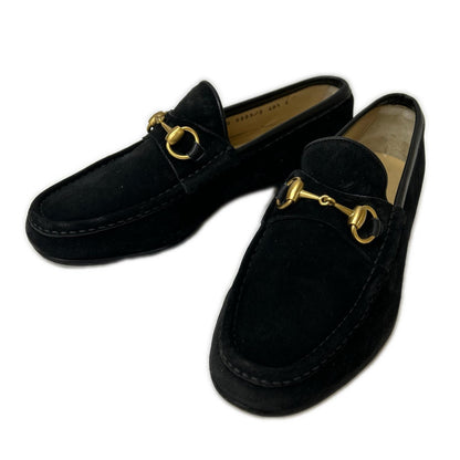GUCCI グッチ 110 0009/2 スエード ホースビットローファー シューズ