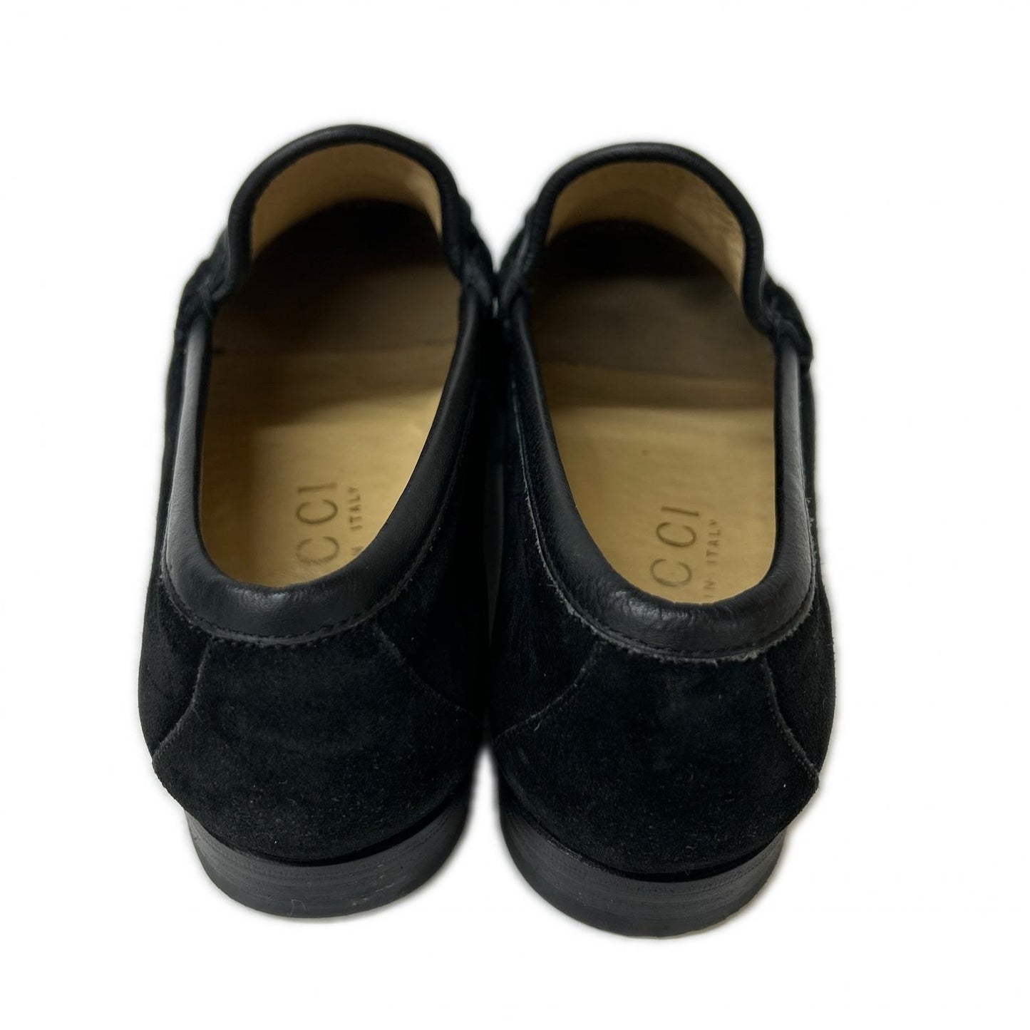 GUCCI グッチ 110 0009/2 スエード ホースビットローファー シューズ