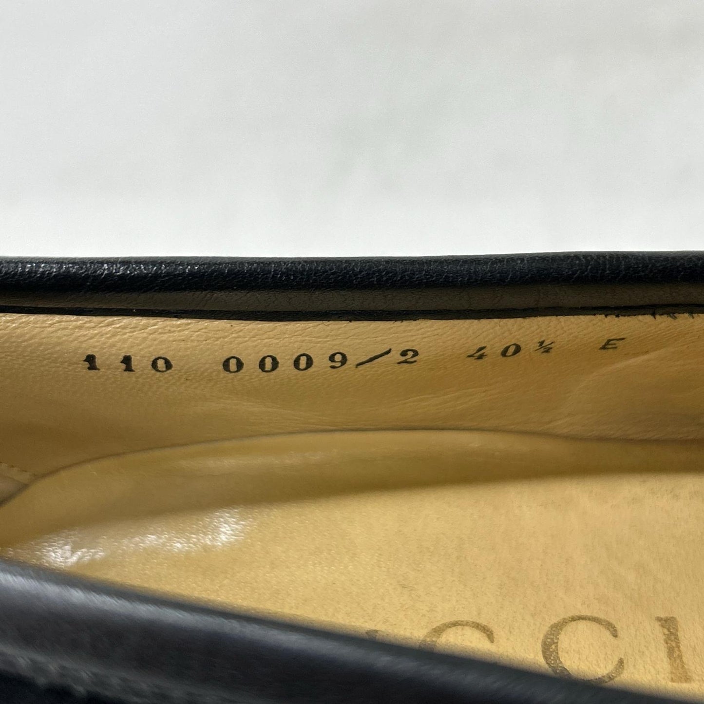 GUCCI グッチ 110 0009/2 スエード ホースビットローファー シューズ