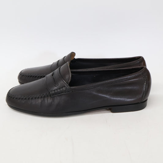 SalvatoreFerragamo サルバトーレフェラガモ レザー コイン ローファー シューズ