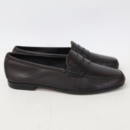 SalvatoreFerragamo サルバトーレフェラガモ レザー コイン ローファー シューズ